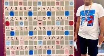 Waseem Khatri qualifies for North American Scrabble Championship final