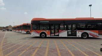 Sindh govt launches Orange Line bus service in Karachi