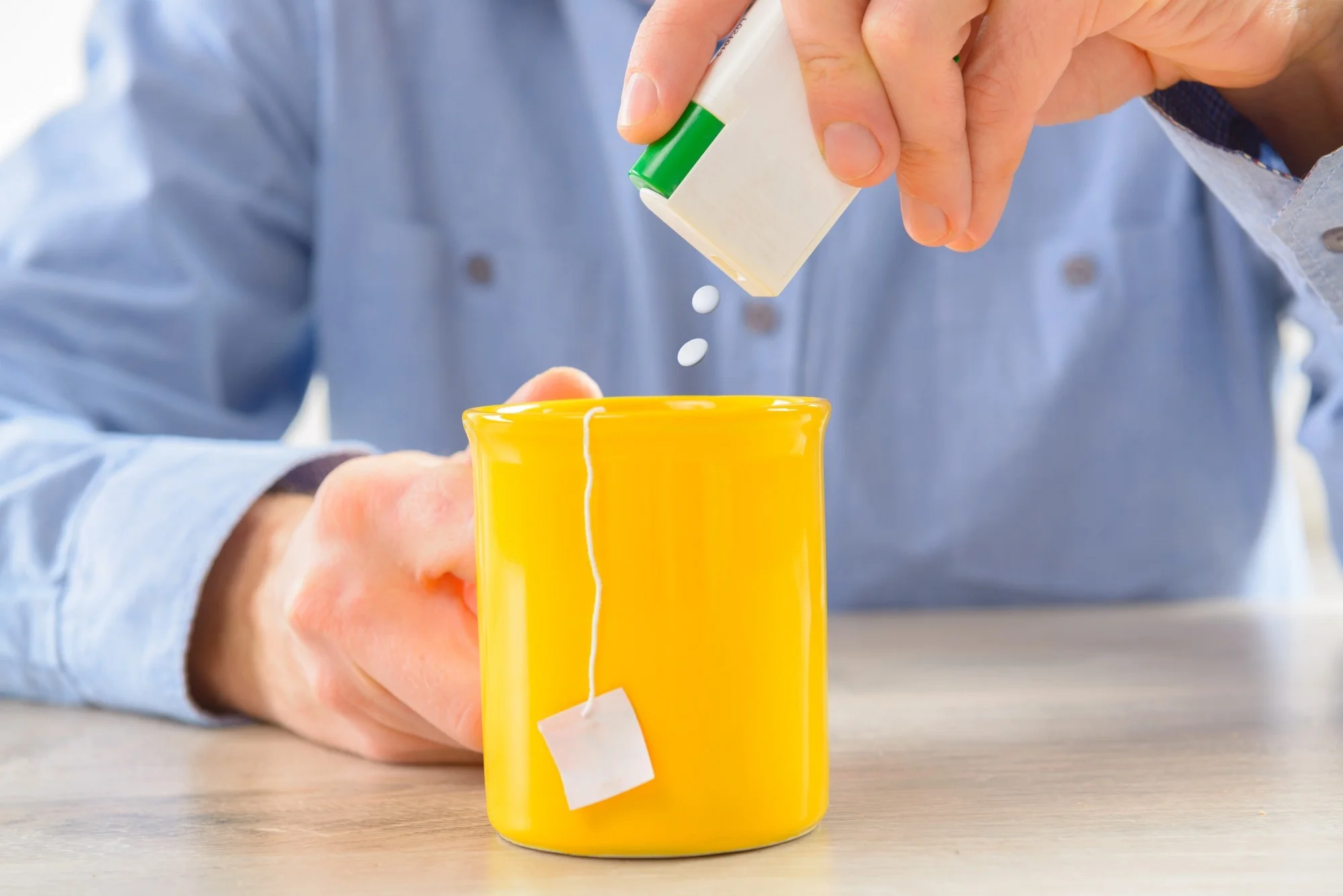 Imitation sweeteners might be linked to anxiety.