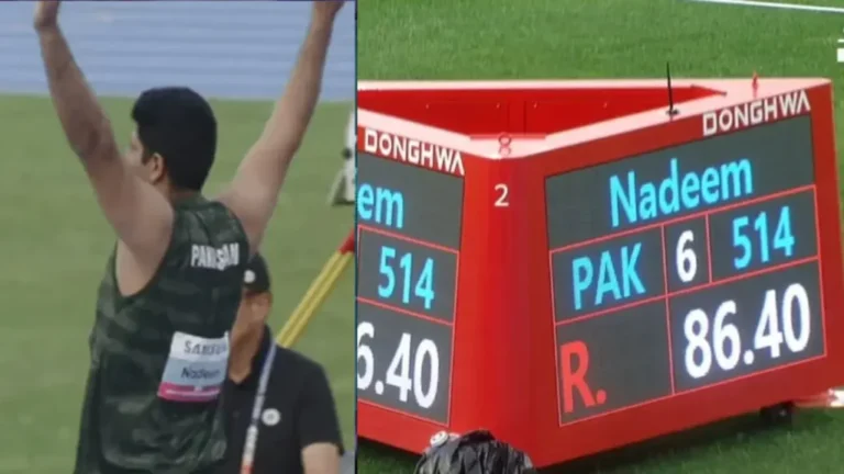 Pakistan’s Arshad Nadeem Takes Gold in Asian Athletics Championship