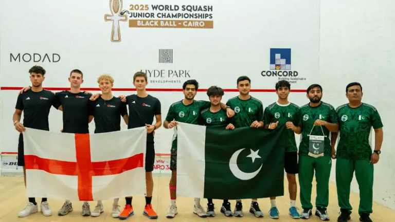 England Outplays Pakistan to Secure Semi-Final Berth in Cairo Squash Championship