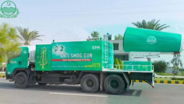 Smog Battle Goes High-Tech: Lahore Deploys AI-Driven Dust Suppression Fleet