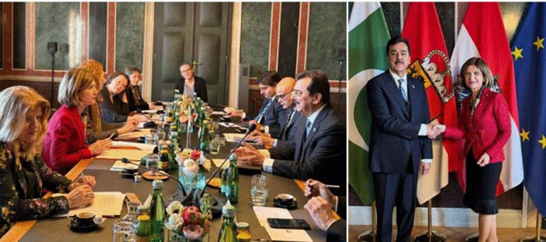 Pakistan and Austria Vow to Strengthen Bilateral Cooperation