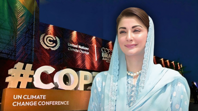 Maryam Nawaz Showcases Punjab’s Climate Resilience Strategy at COP-30 in Brazil