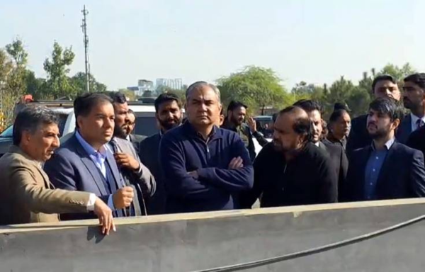 Mohsin Naqvi Inspects Shaheen Chowk Underpass Project as Islamabad Nears Major Traffic Relief
