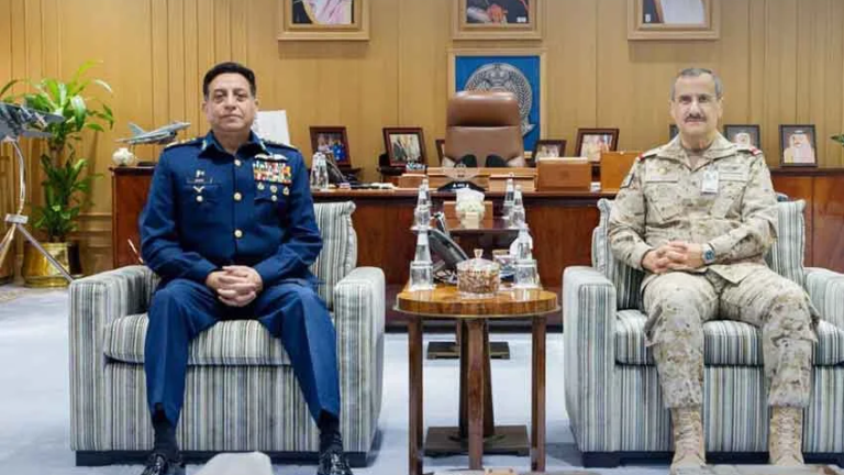 PAF Chief Meets Saudi Military Leadership to Strengthen Defence Ties