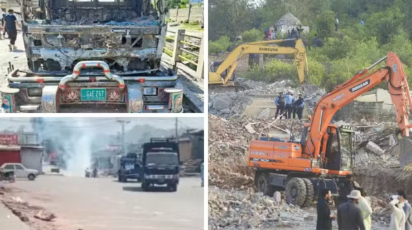 250 Charged After Violent Clashes During CDA Operation at Bari Imam Shrine