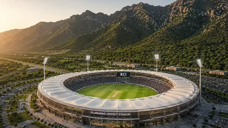 Official Design of Islamabad Cricket Stadium Revealed, 35,000-Seat Venue Planned Near Margalla Hills